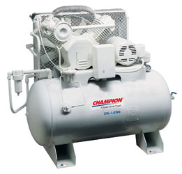 Champion Oil-less Industrial Compressors